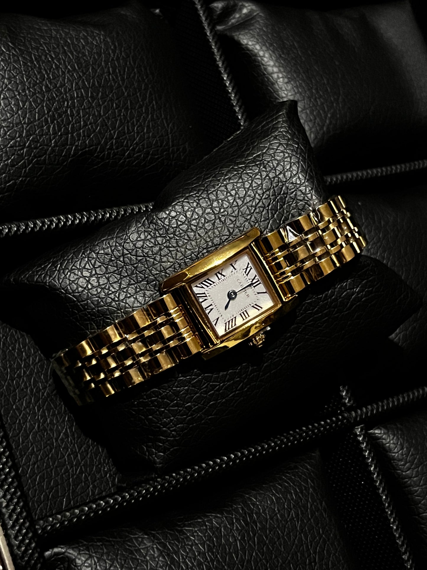 CRTR DAMA ACERO/TRENZADO/DORADO TABLERO/BLANCO BISEL/DORADO