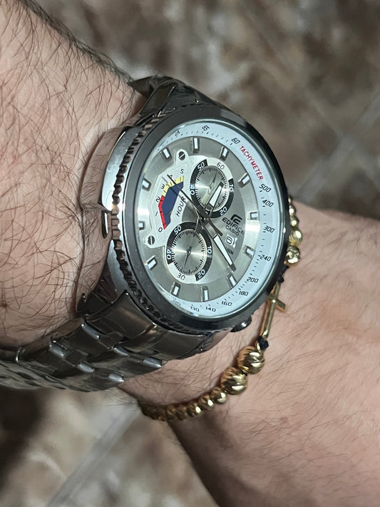 CSO EDIFICE ACERO/PLATEADO TABLERO/PLATEADO/CRONOS/PLATEADO BISEL/PLATEADO