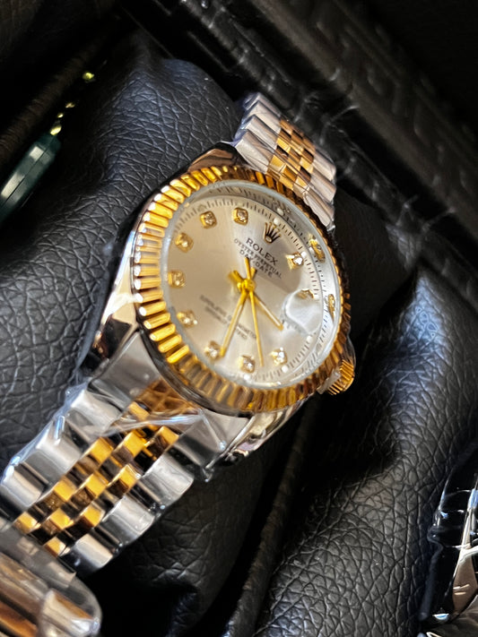 RX DAYJUST DAMA BICOLOR TABLERO PLATEADO