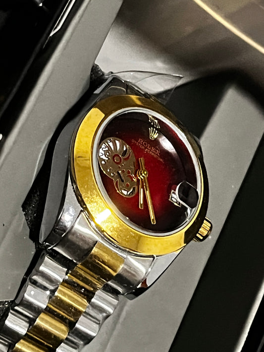 RX DAMA BICOLOR TABLERO ROJO