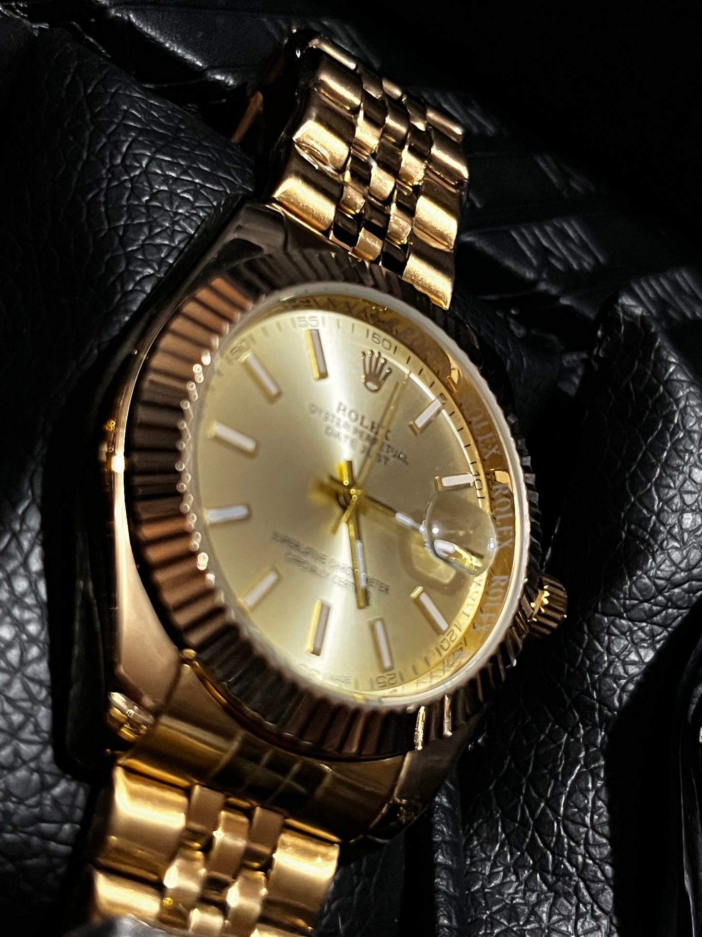 RX DATEJUST ACERO DORADO BISEL DORADO TABLERO DORADO