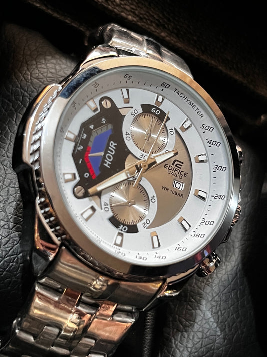 CSO EDIFICE ACERO/PALO ROSA TABLERO/BLANCO/CRONOS/PALO ROSA BISEL/PALO ROSA