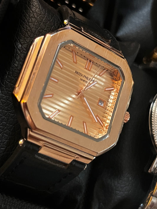 PTK CUERO NEGRO TABLERO PALO ROSA