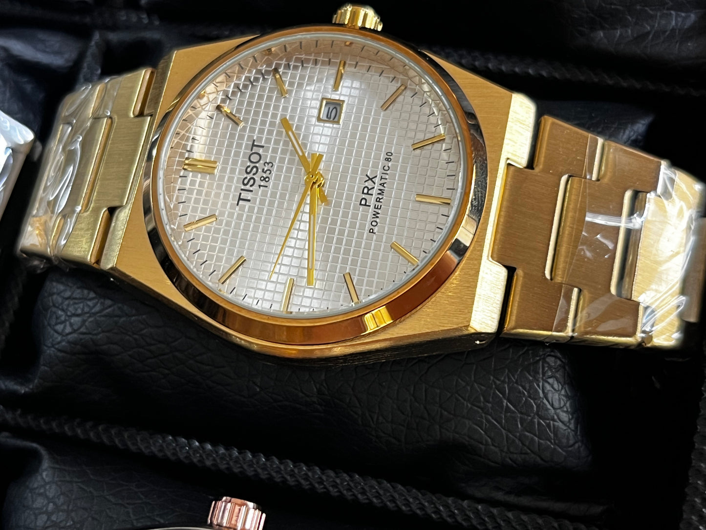 TSST ACERO DORADO TABLERO PLATEADO BISEL DORADO