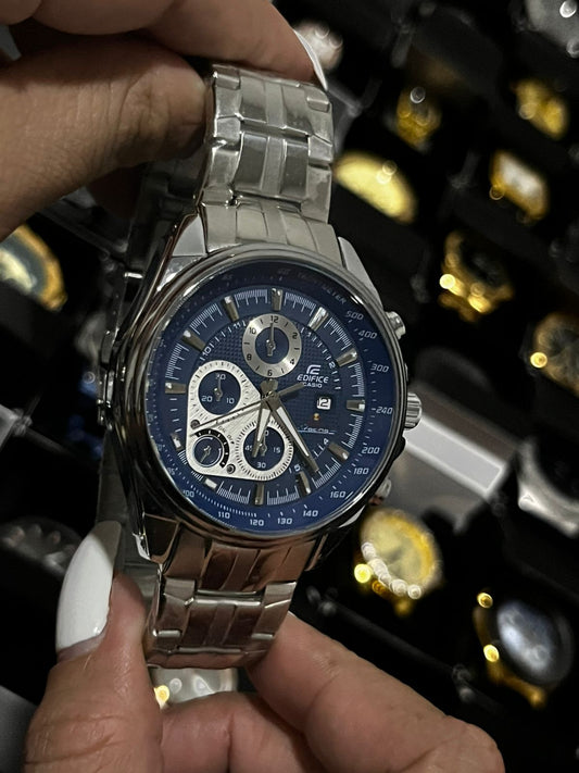 EDFC ACERO/PLATEADO TABLERO/AZUL BISEL/PLATEADO