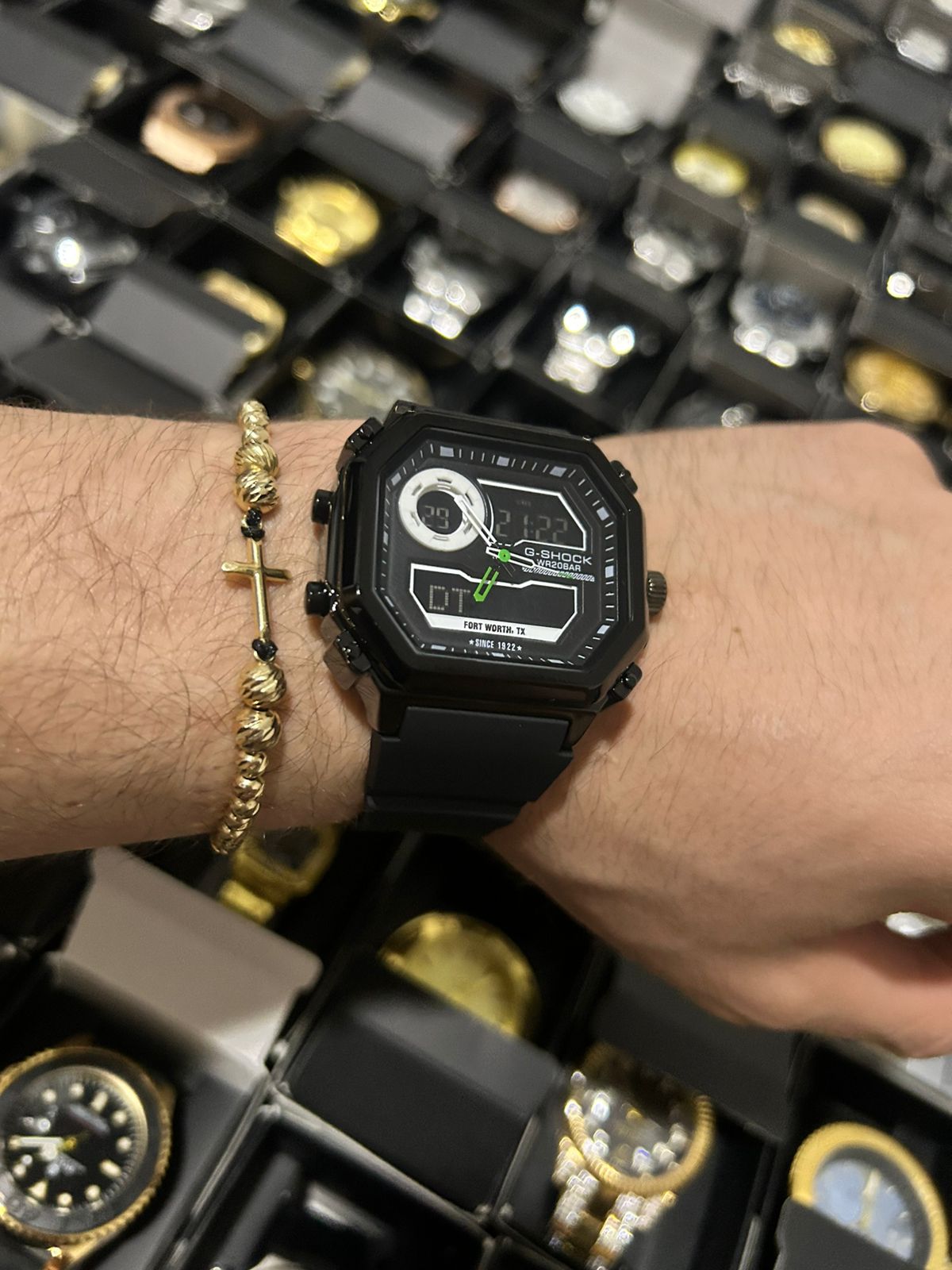 G-SH PREMIUM GOMA/NEGRO TABLERO NEGRO/BLANCO BISEL NEGRO